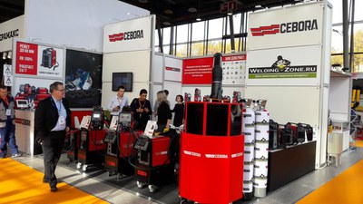 Cebora with DAV Service at the Weldex Exhibition in Moscow