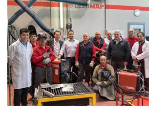 Giornata di training con i generatori Cebora al Cesvimap di Avila