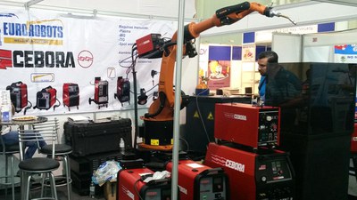 La linea Automazione di Cebora al Fabtech di Monterrey, Messico