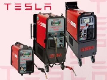 Tesla approva tre saldatrici MIG Cebora