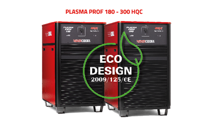PLASMA PROF 180 & 300 HQC compliant with Eco Design
